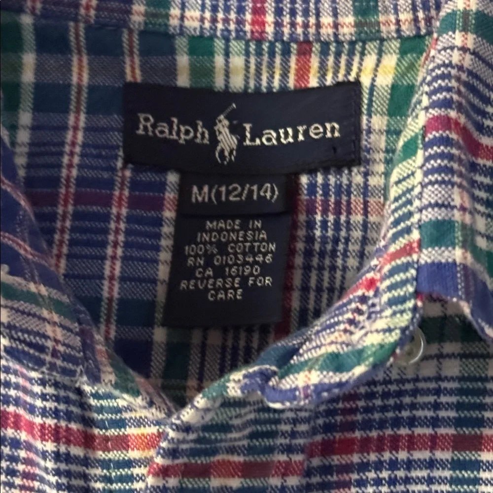 Ralph Lauren shirt for boy size M(12-14)